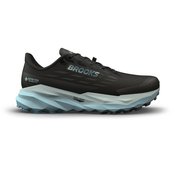Women's Cascadia 19 GTX — Black/Ebony/Blue Flower