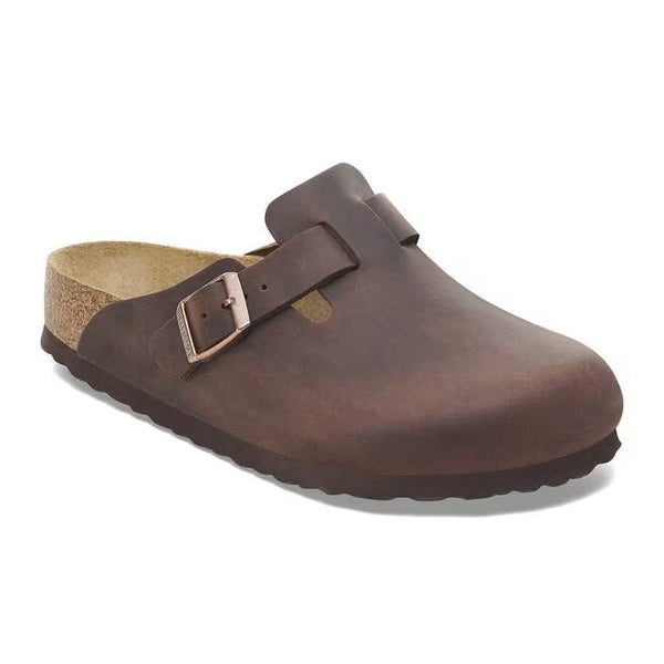 Boston Soft Footbed Oiled Leather  — Habana