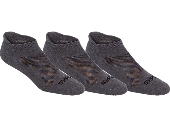 Cushion Low Cut Socks 3Pk — Grey Heather