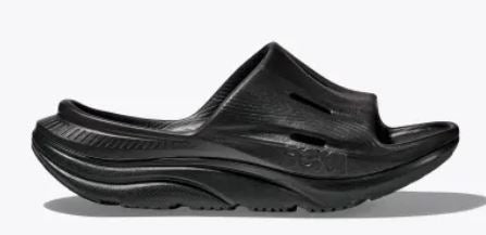 Youth Ora Recovery Slide 3 — Black/Black