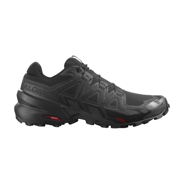 Men's Speedcross 6 (2E) — Black/Black/Phantom