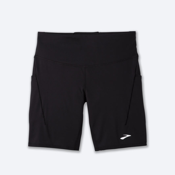 Women's Spark 8" Short Tight — Black