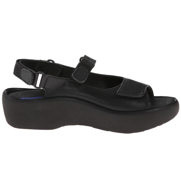 Women's Wolky Jewel — Smooth Leather Black