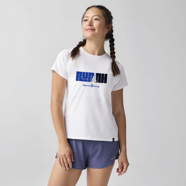 Women's Luxe Short Sleeve — White