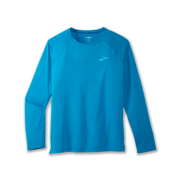 Men's Atmosphere Long Sleeve 2.0 — Cerulean/Black