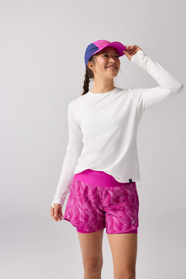 Women's Luxe Long Sleeve — White