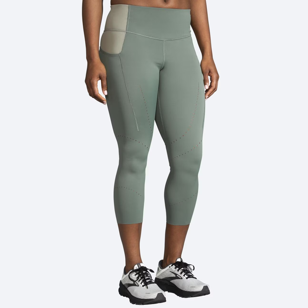 Women's Method 3/4 Tight — Dark Pebble/Pebble