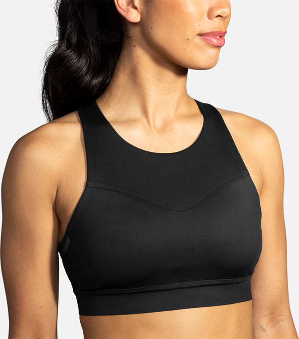 3 Pocket Sports Bra — Black