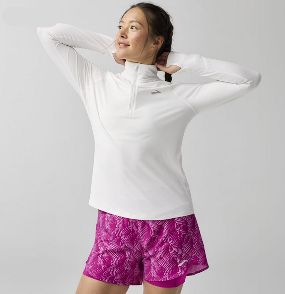 Women's Dash Half Zip 3.0 — White