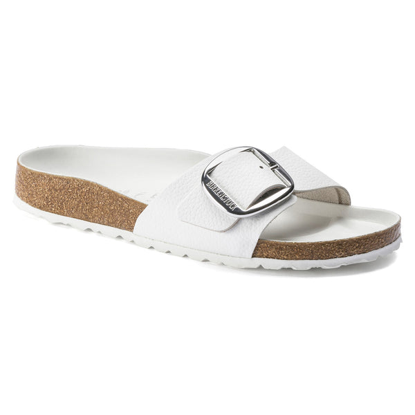 Madrid Big Buckle Leather (N) — White