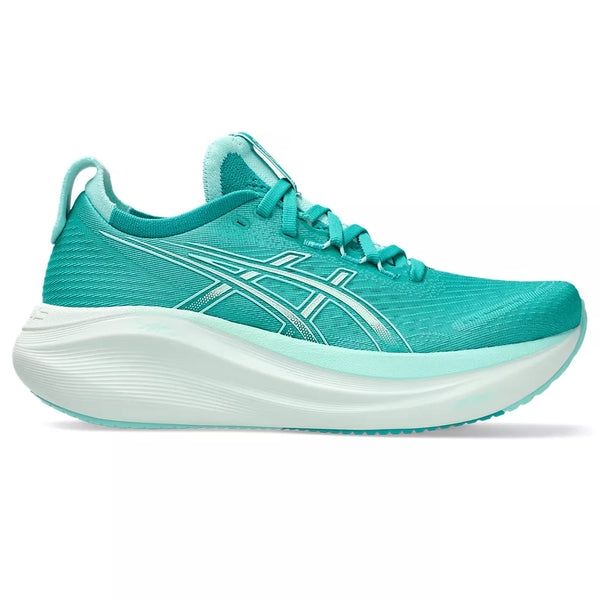 Women's Gel-Nimbus 27 — Wave Teal/ Illuminate Mint