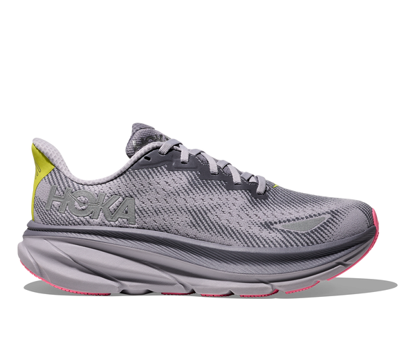 Women's Clifton 9 GTX — Grey Skies/Foggy Grey