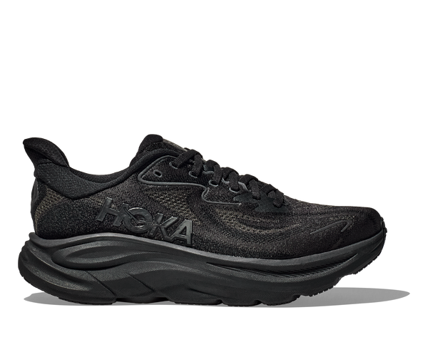 Men's Clifton 10 (2E) — Black/Black