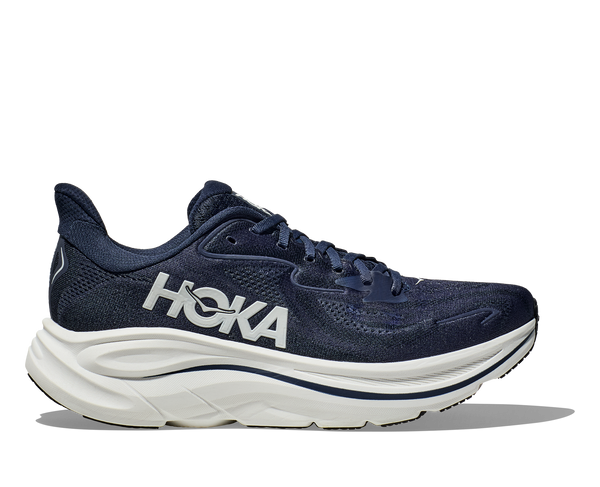 Men's Clifton 10 (2E) — Navy/White