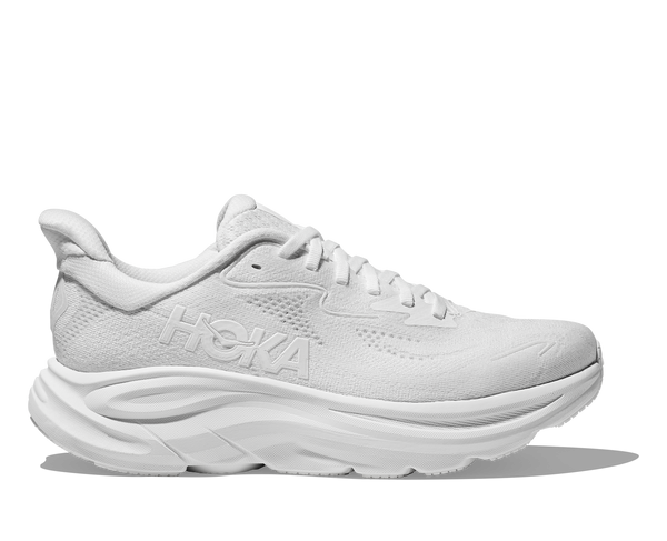 Women's Clifton 10 (2E) — White/White