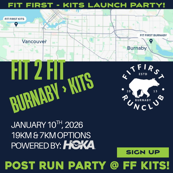 Fit 2 Fit - Burnaby to Kits 19km &amp; 7km Social Run!