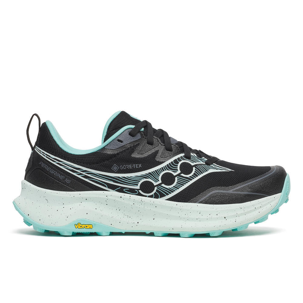 コペンハーゲン Women's Peregrine 16 GTX — Black / Aqua – Fit First Footwear