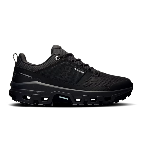 Women's Cloudrock Low Waterproof — Black/Black