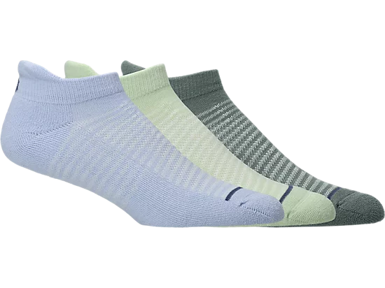 Cushion Low Cut Socks 3Pk — Low Whisper Green/Monument Blue