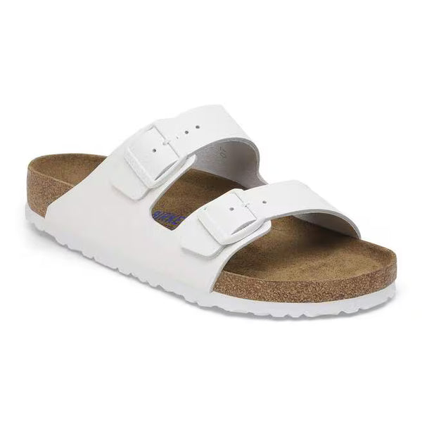 Arizona Soft Footbed Leather (N) — White
